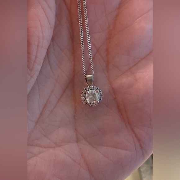 Macy's Jewelry - 14k Natural Diamond .50ctw Necklace Solitaire Pendant
